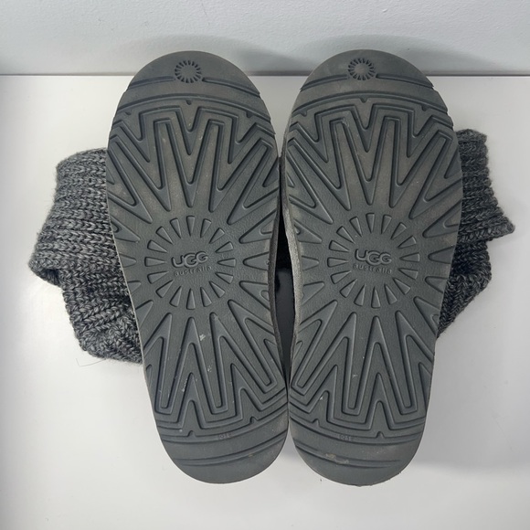 Ugg Australia Classic Cardy Y2K Adjustable Fold Over Knit Tall Boot - Picture 9 of 9